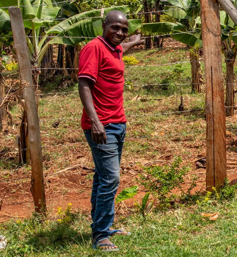 Coffee Farmer Joel Kaburu Coffee Farmer Joel Kaburu